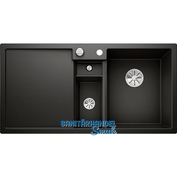 BLANCO Einbausp�le Collectis 6 S Tropfteil links Schwarz