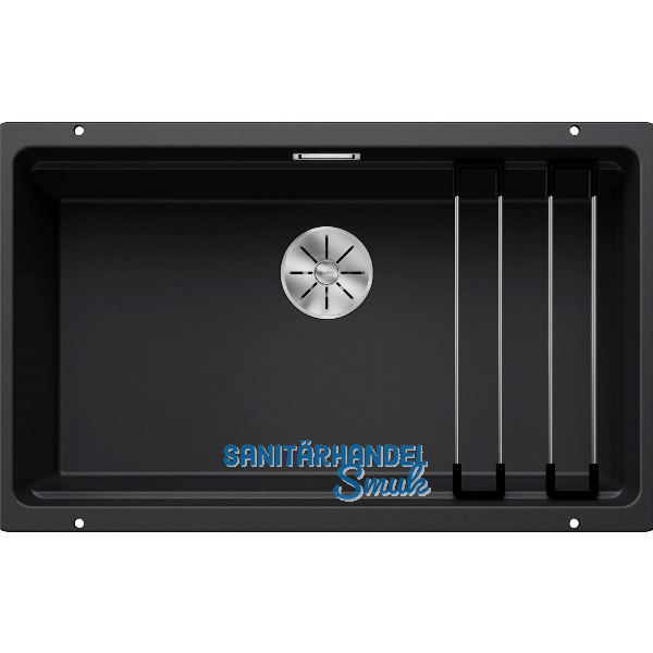 BLANCO Unterbau-Sp�le Etagon 700-U, Schwarz
