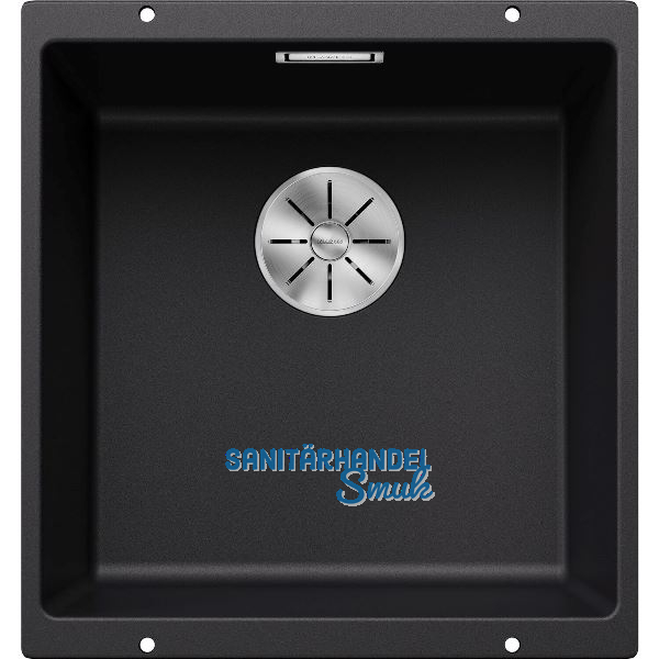 BLANCO Unterbau-Sp�le Subline 400-U, Schwarz