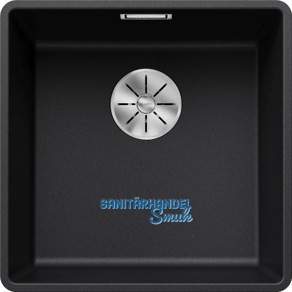 BLANCO fl�chenb�ndige Sp�le Serie Subline 400-F, Schwarz