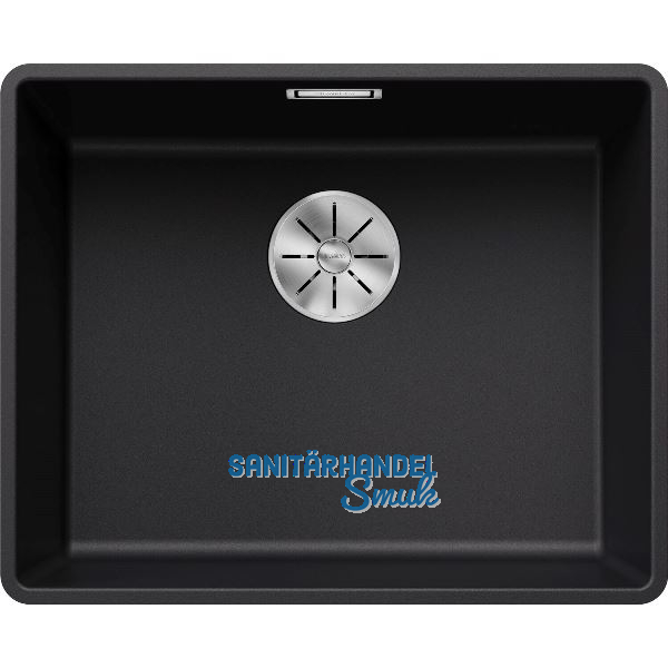 BLANCO fl�chenb�ndige Sp�le Serie Subline 500-F, Schwarz