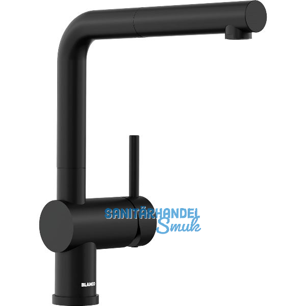 BLANCO K�chenarmatur Linus-S 525807 druckfest Schwarz matt