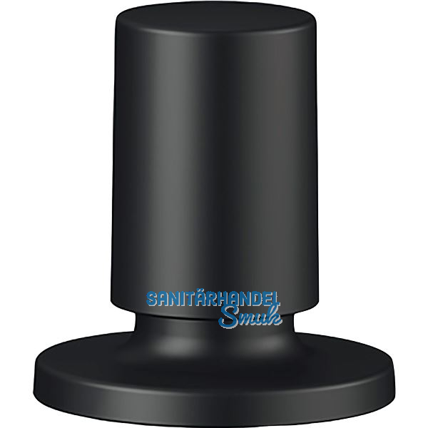 BLANCO Zugknopf rund, Schwarz matt