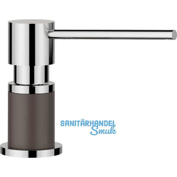 BLANCO Sp�lmittelspender Lato Felsgrau/Chrom, 300 ml