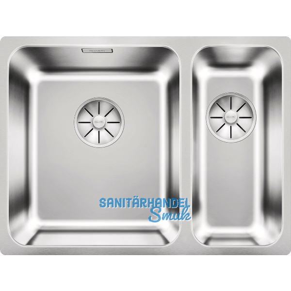 BLANCO Unterbau-Sp�le Solis 340/180-U Becken links, Edelstahl
