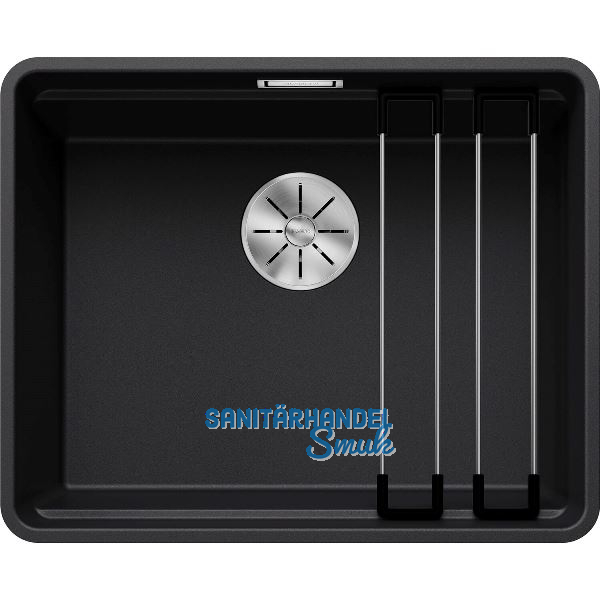 BLANCO fl�chenb�ndige Sp�le Etagon 500-F Schwarz
