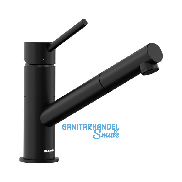 BLANCO K�chenarmatur Kano-S 526668 druckfest Schwarz matt