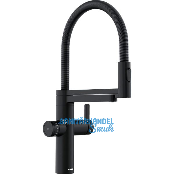 BLANCO K�chenarmatur EVOL-S Pro Filter 526636 druckfest Schwarz matt