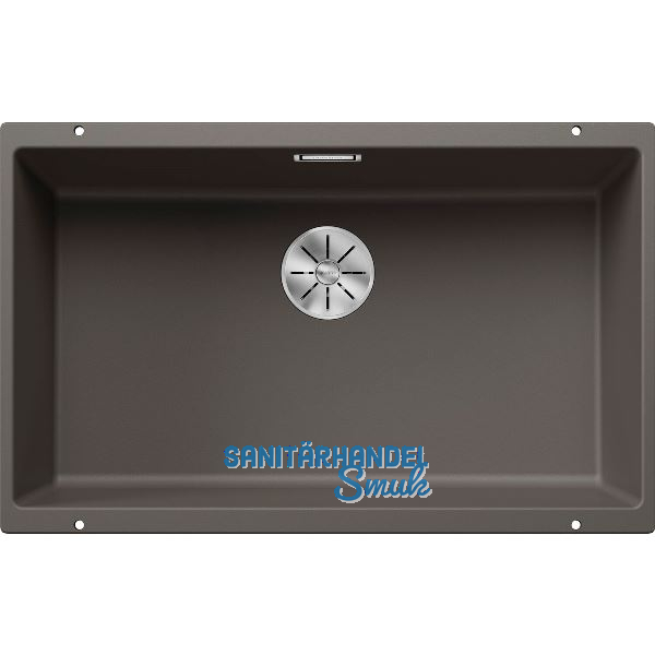 BLANCO Unterbau-Sp�le Subline 700-U, Vulkangrau