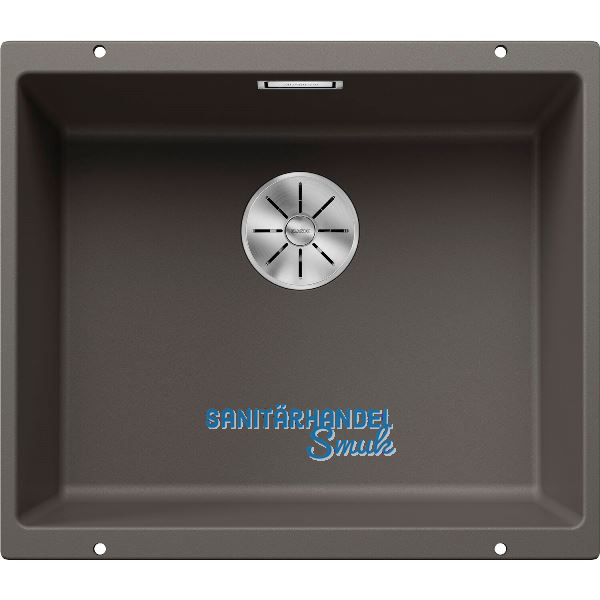 BLANCO Unterbau-Sp�le Subline 500-U, Vulkangrau