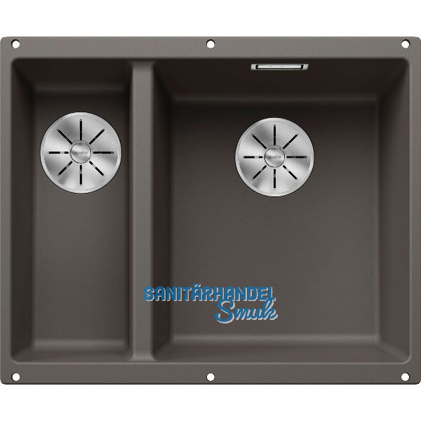 BLANCO Unterbau-Sp�le Subline 340/160-U Restebecken links, Vulkangrau
