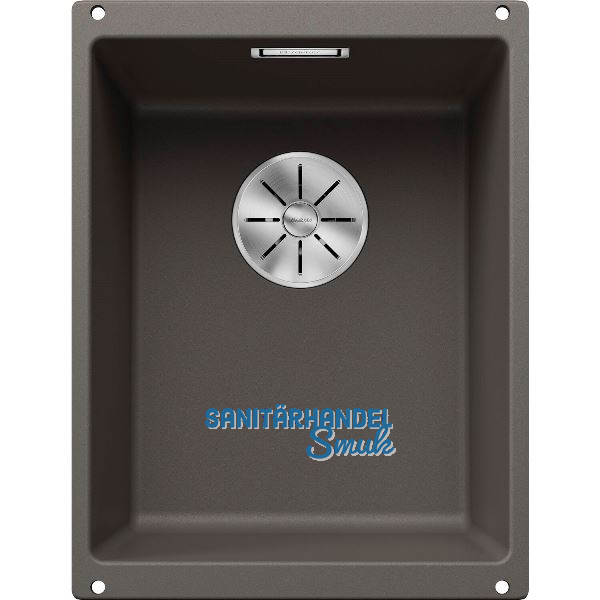 BLANCO Unterbau-Sp�le Subline 320-U, Vulkangrau