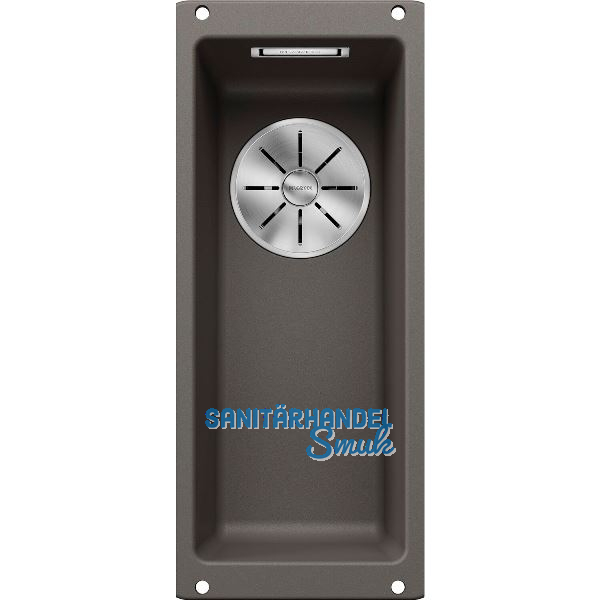 BLANCO Unterbau-Sp�le Subline 160-U, Vulkangrau