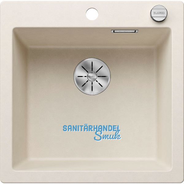 BLANCO Einbausp�le Pleon 5 mit Drehknopfgarnitur, Softwei�