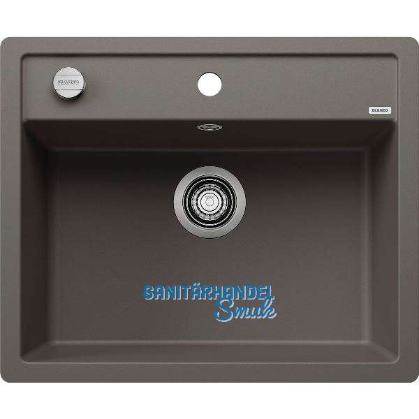 BLANCO fl�chenb�ndige Sp�le Dalago 6-F, Vulkangrau