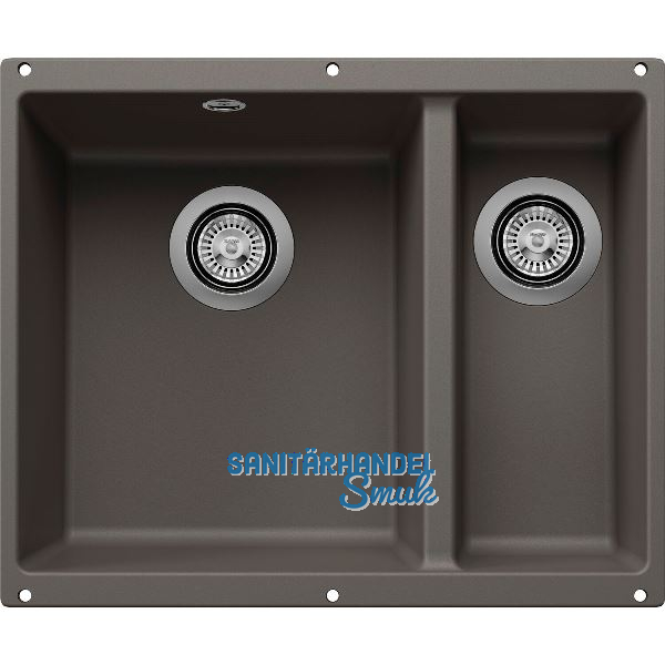 BLANCO Unterbau-Sp�le Rotan 340-160-U, Vulkangrau