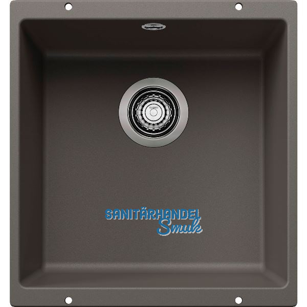 BLANCO Unterbau-Sp�le Rotan 400-U, Vulkangrau