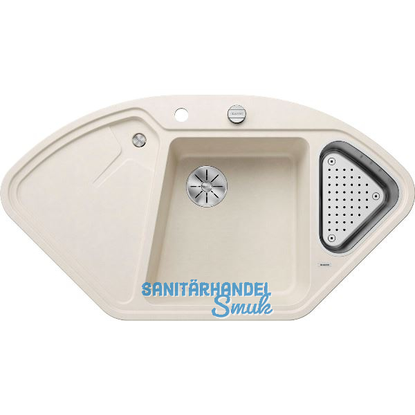 BLANCO Eck-Einbausp�le Delta II Softwei�