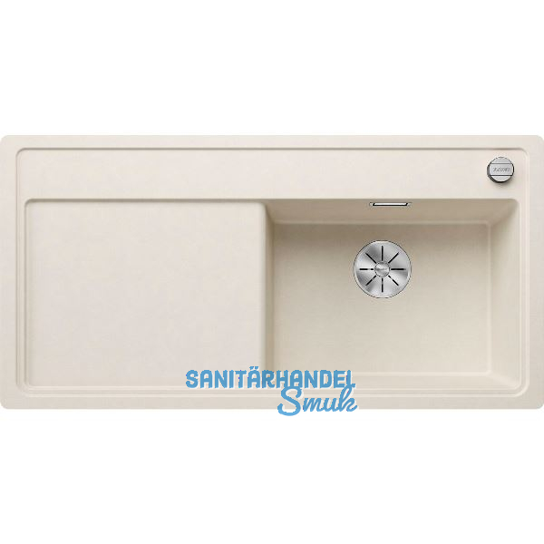 BLANCO fl�chenb�ndige Sp�le Zenar XL 6 S-F Softwei�, TT links