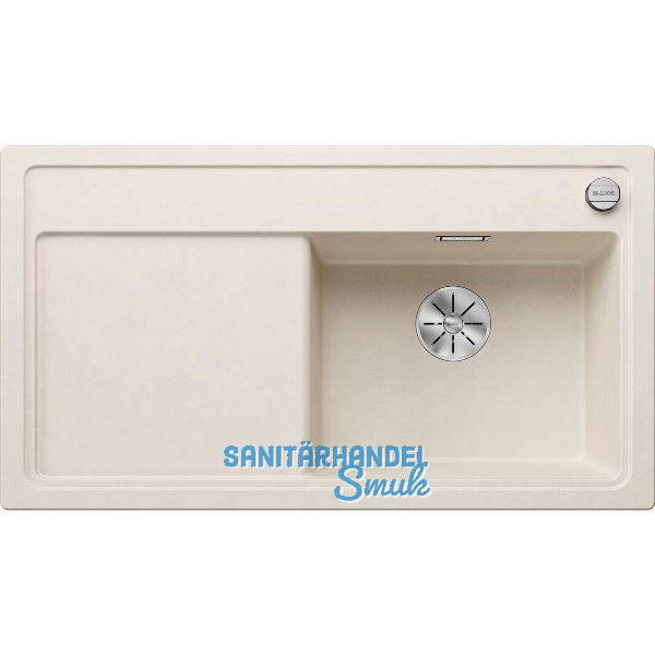 BLANCO Einbausp�le Zenar 5 S Softwei�, Tropfteil links