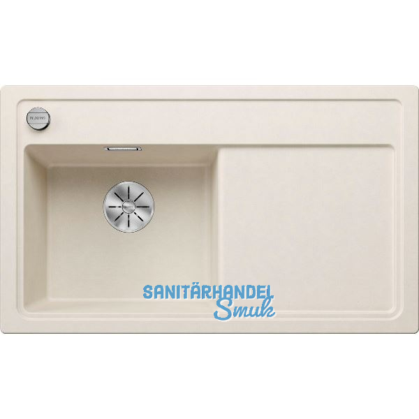 BLANCO Einbausp�le Zenar 45 S Softwei�, Tropfteil rechts