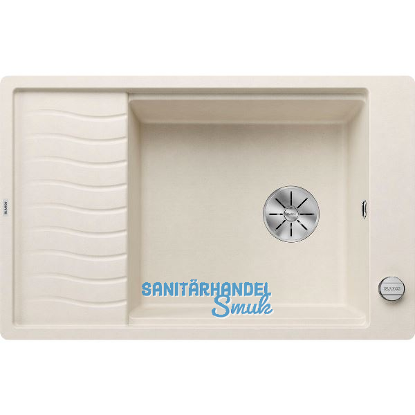 BLANCO Einbausp�le Elon XL 6 S-F fl�chenb�ndig Softwei�, reversibel
