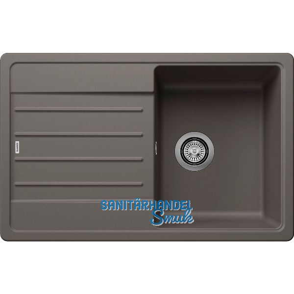 BLANCO Einbausp�le Legra 45 S Vulkangrau, reversibel