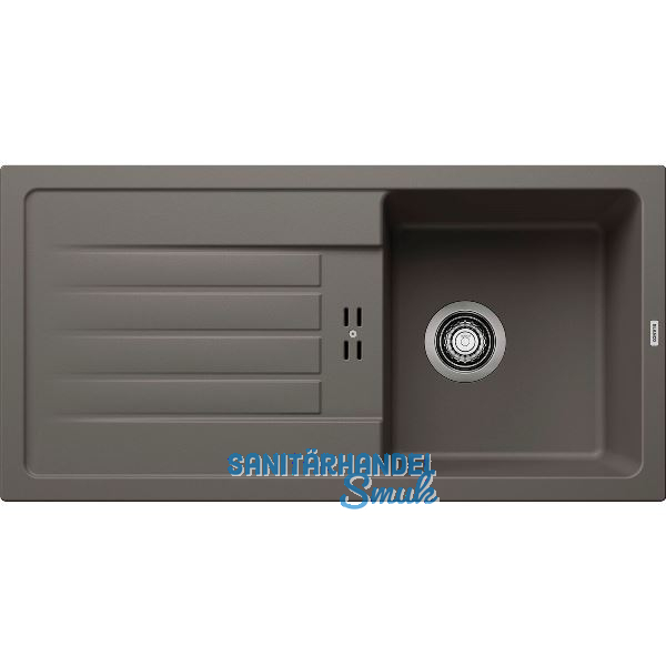 BLANCO Einbausp�le Favum 45 S Vulkangrau, reversibel
