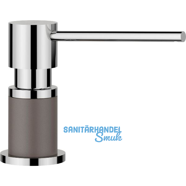 BLANCO Sp�lmittelspender Lato Vulkangrau/Chrom, 300 ml
