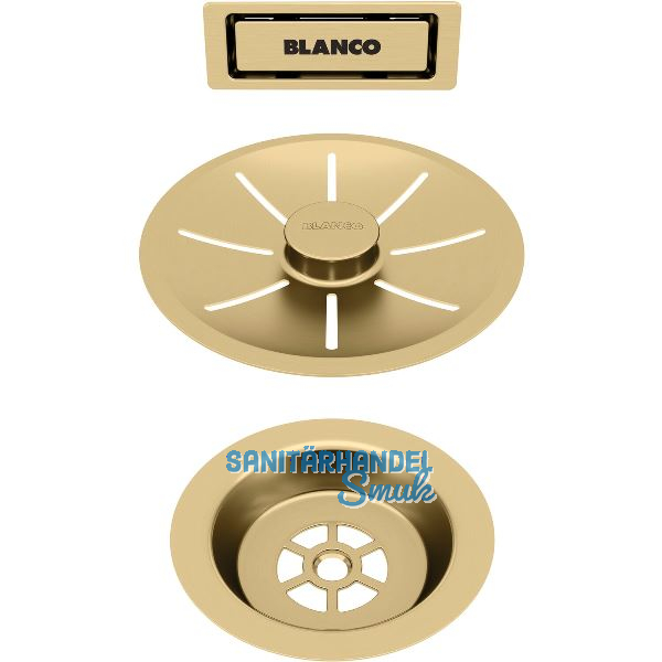 BLANCO Ab-und �berlaufset Satin Gold