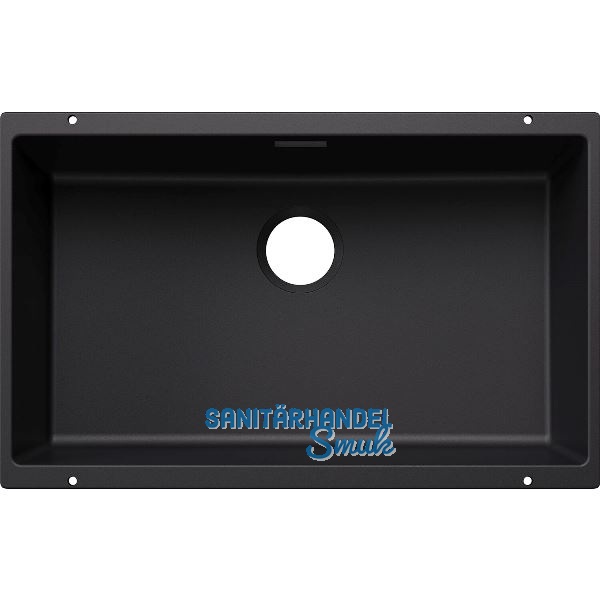 BLANCO Sp�le Subline 700-U for Coloured Components, Schwarz