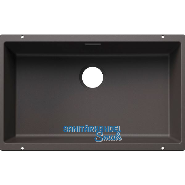 BLANCO Sp�le Subline 700-U for Coloured Components, Felsgrau