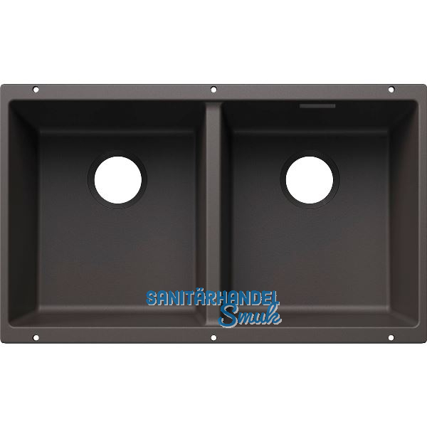 BLANCO Sp�le Subline 350/350-U for Coloured Components, Felsgrau