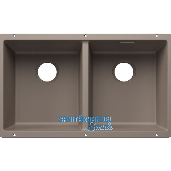 BLANCO Sp�le Subline 350/350-U for Coloured Components, Tartufo