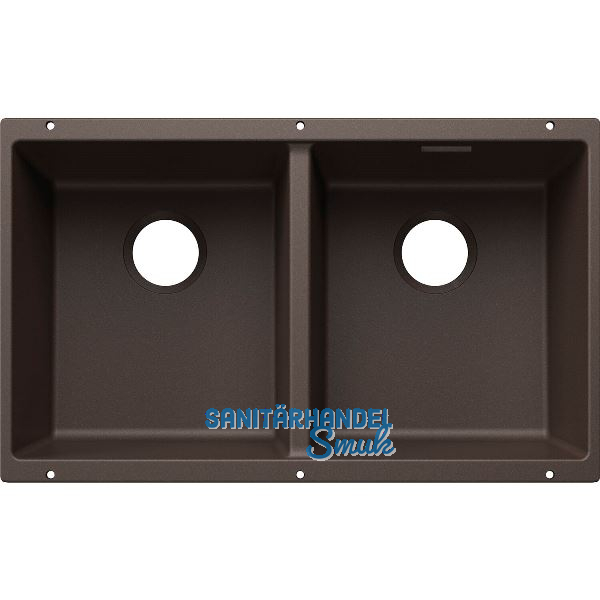 BLANCO Sp�le Subline 350/350-U for Coloured Components, Cafe