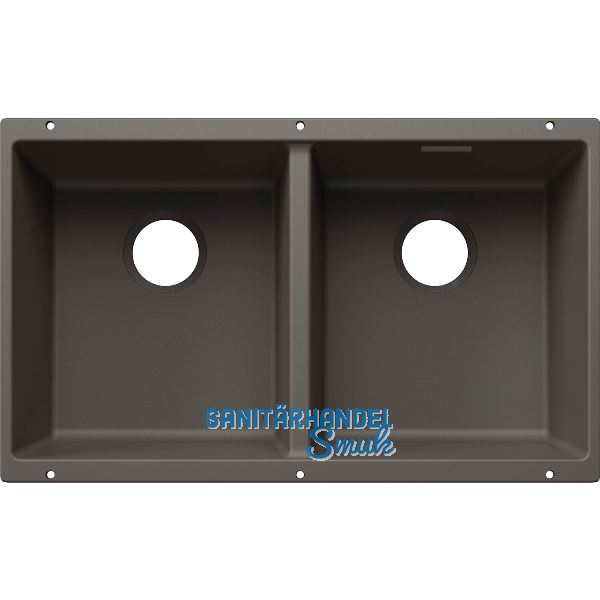 BLANCO Sp�le Subline 350/350-U for Coloured Components, Vulkangrau