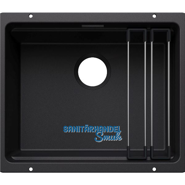 BLANCO Sp�le Etagon 500-U for Coloured Components, Schwarz