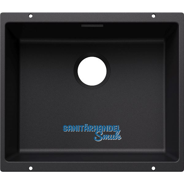 BLANCO Sp�le Subline 500-U for Coloured Components, Schwarz