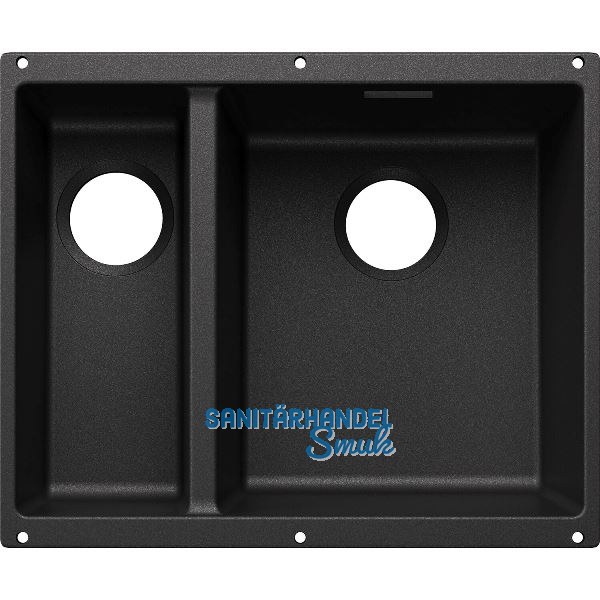 BLANCO Sp�le Subline 340/160-U for Coloured Components, Becken rechts Anthrazit