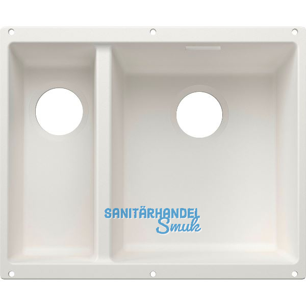 BLANCO Sp�le Subline 340/160-U for Coloured Components, Becken rechts Wei�