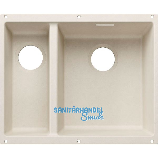 BLANCO Sp�le Subline 340/160-U for Coloured Components, Becken rechts Softwei�