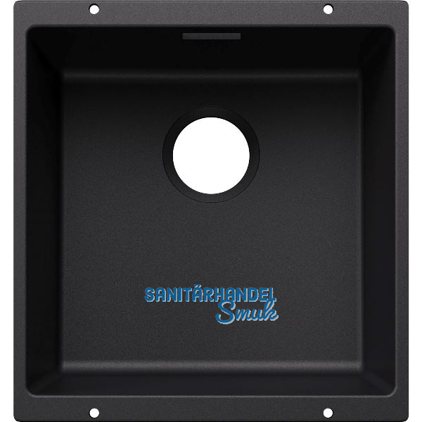 BLANCO Sp�le Subline 400-U for Coloured Components, Schwarz