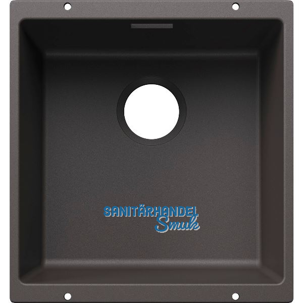 BLANCO Sp�le Subline 400-U for Coloured Components, Felsgrau