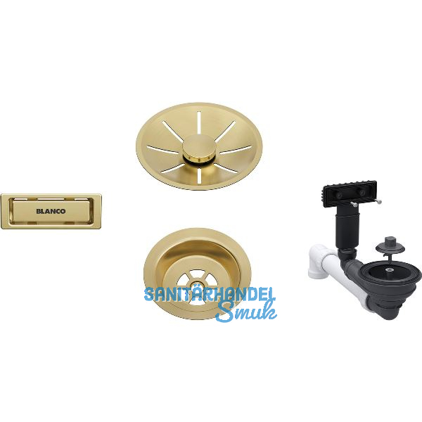 BLANCO Ab-und �berlaufset InFino f�r Color Unit Satin Gold