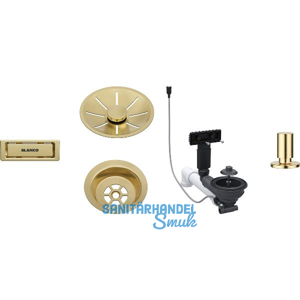 BLANCO Ab-und �berlaufset InFino f�r Color Unit Satin Gold