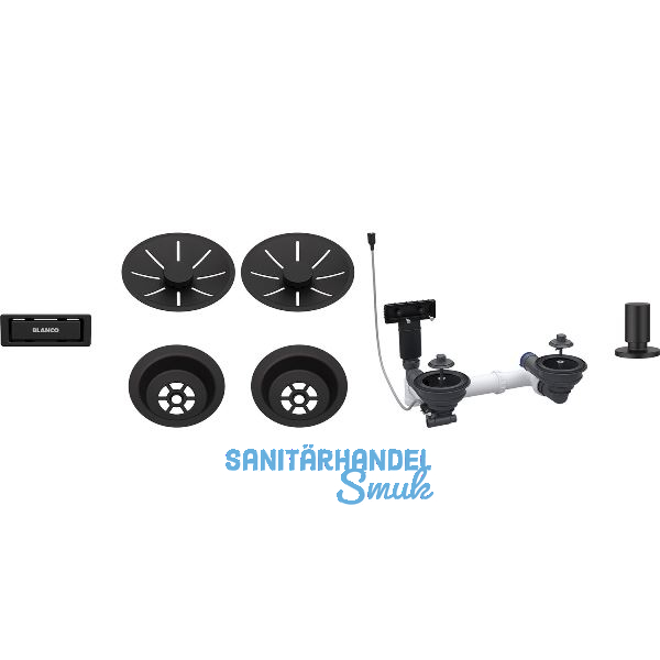 BLANCO 2x Ab-und �berlaufset InFino f�r Color Unit Schwarz