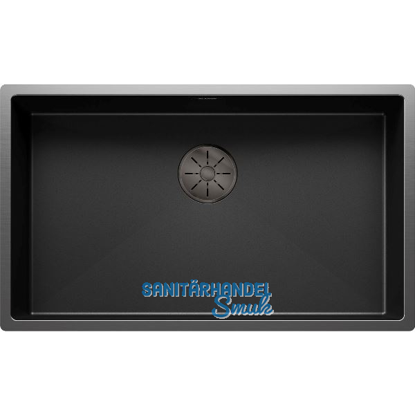 BLANCO Unterbau-Sp�le Claron 700-U Edelstahl Darksteel