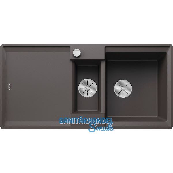 BLANCO fl�chenb�ndige Sp�le Adira 6 S-F, Felsgrau