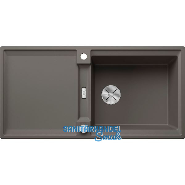 BLANCO fl�chenb�ndige Sp�le Adira XL 6 S-F, Vulkangrau