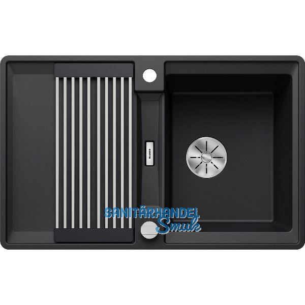 BLANCO fl�chenb�ndige Sp�le Adira 45 S-F, Schwarz